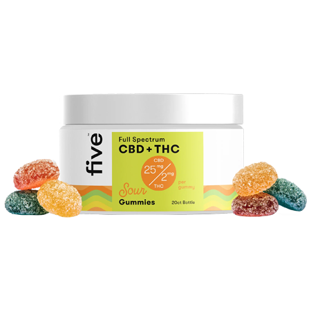 Five CBD gummies | shop best CBD brands and products or shop best CBD gummies
