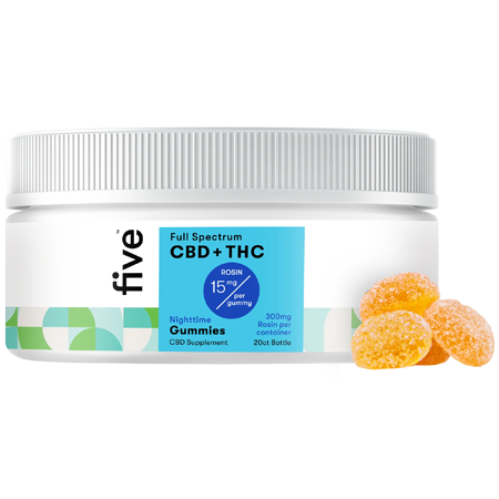 Five CBD gummies | shop best CBD brands and best CBD gummies