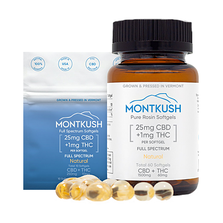 MONTKUSH CBD Softgels shop cbd softgels capsules | CBD Brand Review